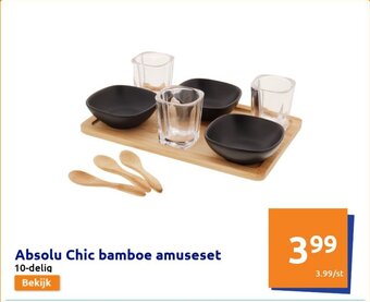 Absolu Chic bamboe amuseset