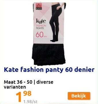 Action Kate fashion panty 60 denier aanbieding