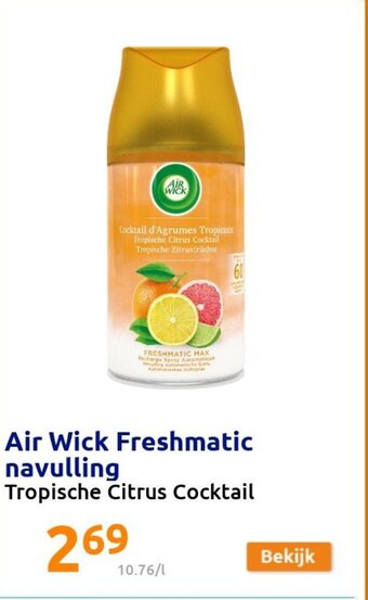 Action Air Wick Freshmatic navulling aanbieding