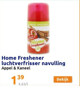 Action Home Freshener luchtverfrisser navulling aanbieding