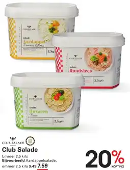 Sligro Club Salade aanbieding