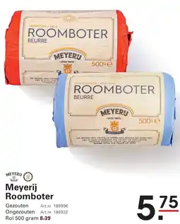 Sligro Meyerij Roomboter aanbieding