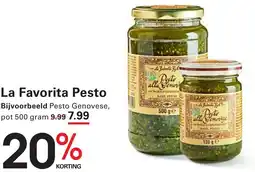 Sligro La Favorita Pesto aanbieding