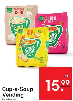 Sligro Cup-a-Soup Vending aanbieding