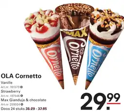 Sligro OLA Cornetto aanbieding