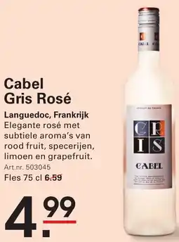 Sligro Cabel Gris Rosé aanbieding