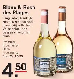 Sligro Blanc & Rosé des Plages aanbieding