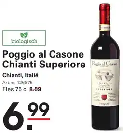 Sligro Poggio al Casone Chianti Superiore aanbieding