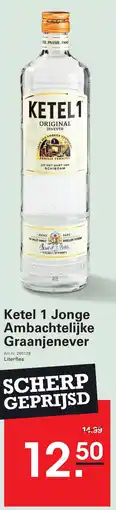 Sligro Ketel 1 Jonge Ambachtelijke Graanjenever aanbieding