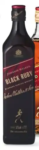 Sligro Johnnie Walker Red Label Black Ruby aanbieding