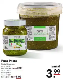 Sligro Puro Pesto aanbieding