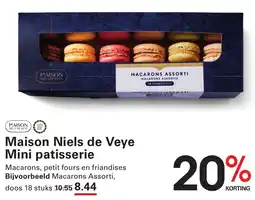 Sligro Maison Niels de Veye Mini patisserie aanbieding