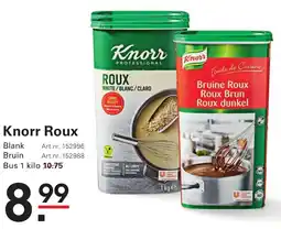 Sligro Knorr Roux aanbieding