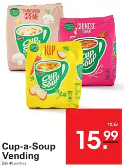 Sligro Cup-a-Soup Vending aanbieding