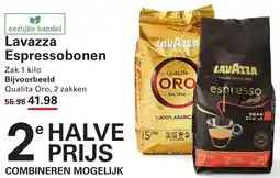 Sligro Lavazza Espressobonen aanbieding