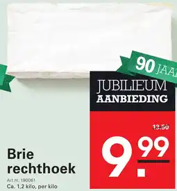 Sligro Brie rechthoek aanbieding