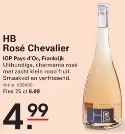 Sligro HB Rosé Chevalier aanbieding