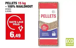 Hubo BG pellets naaldhout 15kg aanbieding