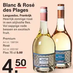 Sligro Blanc & Rosé des Plages aanbieding