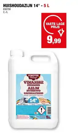 Hubo Forever huishoudazijn 14° 5l aanbieding