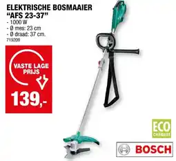 Hubo Bosch AFS 23-37 elektrische bosmaaier/trimmer 1000W aanbieding