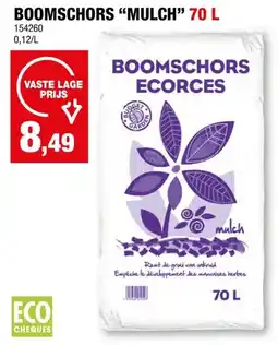 Hubo Mulch boomschors 70l den aanbieding