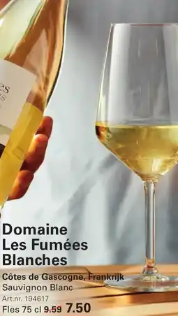 Sligro Domaine Les Fumées Blanches aanbieding