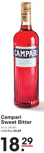 Sligro Campari Sweet Bitter aanbieding