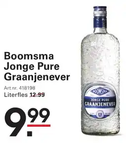 Sligro Boomsma Jonge Pure Graanjenever aanbieding