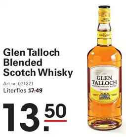 Sligro Glen Talloch Blended Scotch Whisky aanbieding