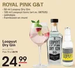 Sligro Loopuyt Dry Gin aanbieding