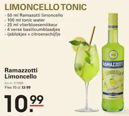 Sligro Ramazzotti Limoncello aanbieding