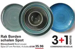 Sligro Rak Borden schalen Spot aanbieding