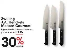 Sligro Zwilling J.A. Henckels Messen Gourmet aanbieding