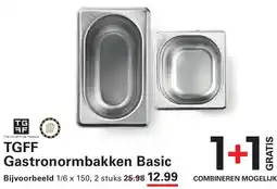 Sligro TGFF Gastronormbakken Basic aanbieding
