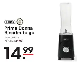 Sligro Prima Donna Blender to go aanbieding