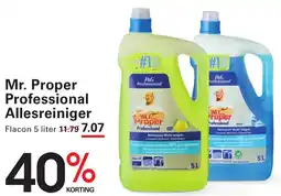 Sligro Mr. Proper Professional Allesreiniger aanbieding