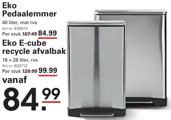 Sligro Eko Pedaalemmer aanbieding