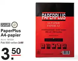 Sligro PaperPlus A4-papier aanbieding