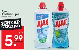 Sligro Ajax Allesreiniger aanbieding
