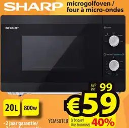 ElectroStock SHARP microgolfoven/ four à micro-ondes aanbieding