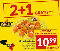 Intermarché Kippenbrochettes aanbieding