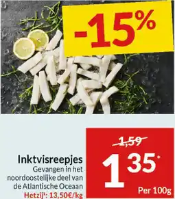 Intermarché Inktvisreepjes aanbieding