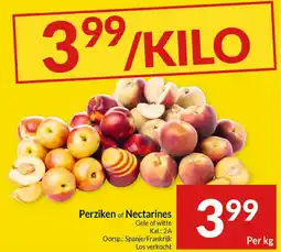 Intermarché Perziken of Nectarines aanbieding