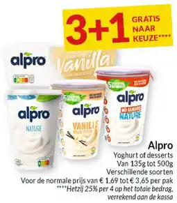 Intermarché Alpro aanbieding