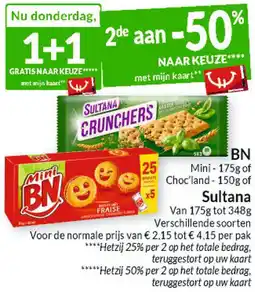 Intermarché BN of Sultana aanbieding