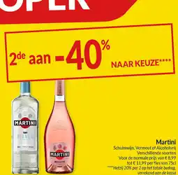 Intermarché Martini aanbieding