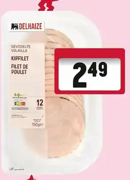 Delhaize Kipfilet in sneden aanbieding