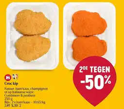 Delhaize Croc kip aanbieding