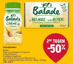 Delhaize Balade Zuivelproduct aanbieding